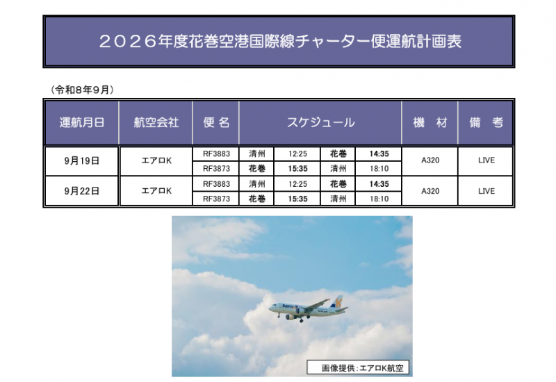 スケジュール